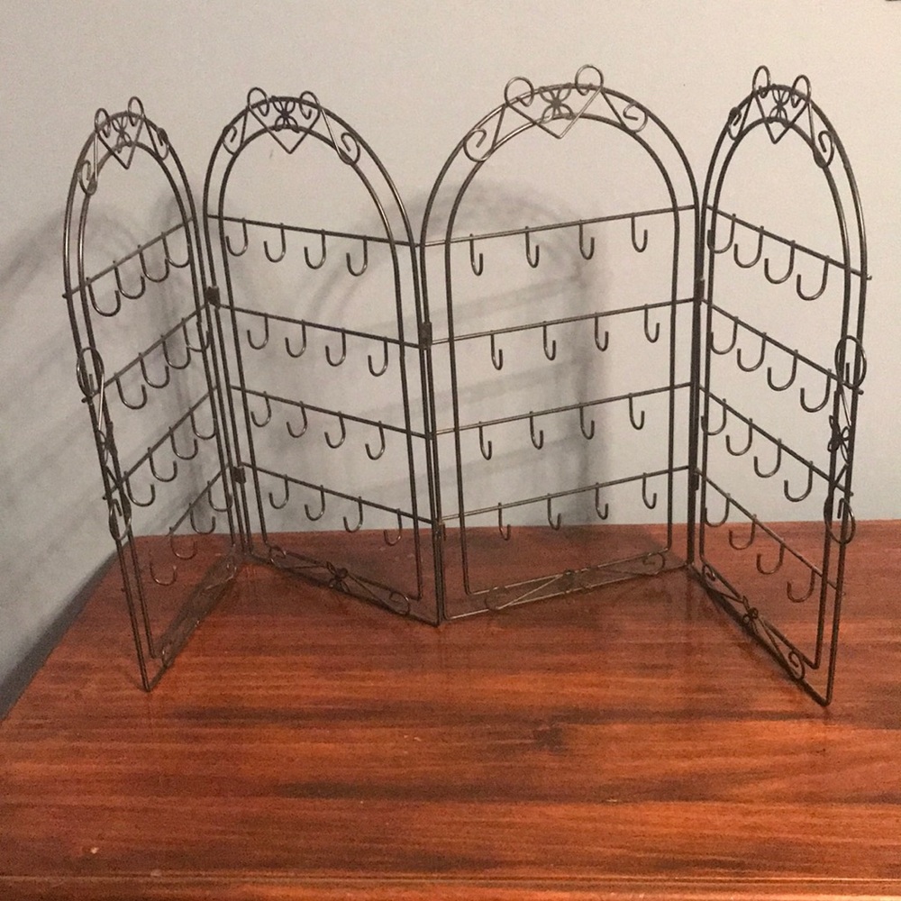 Portable Jewelry Rack Display